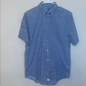 Vineyard Vines Classic Fit Murray Collared Button Down Floral Shirt Size Small